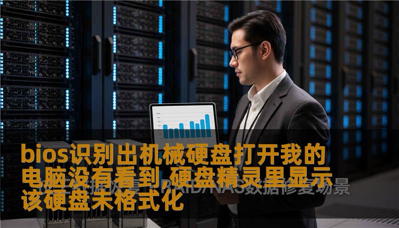 bios识别出机械硬盘打开我的电脑没有看到,硬盘精灵里显示该硬盘未格式化