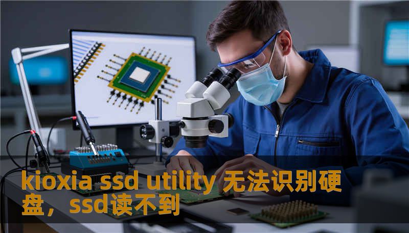 kioxia ssd utility 无法识别硬盘，ssd读不到