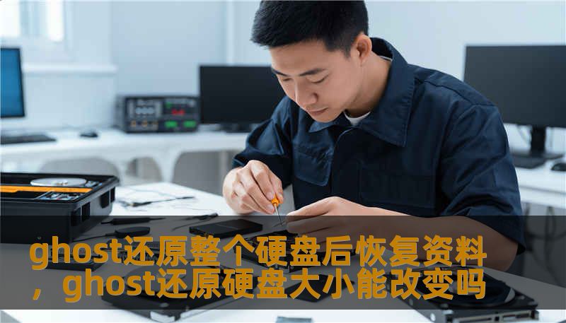 ghost还原整个硬盘后恢复资料，ghost还原硬盘大小能改变吗