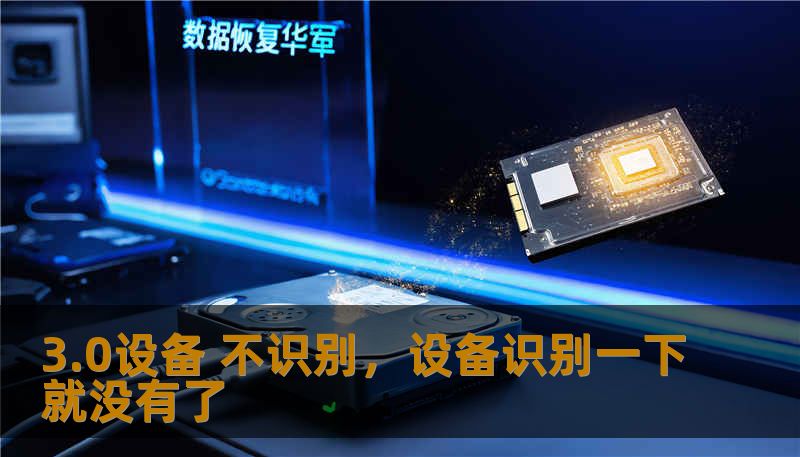 3.0设备 不识别，设备识别一下就没有了