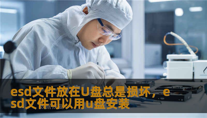 esd文件放在U盘总是损坏，esd文件可以用u盘安装