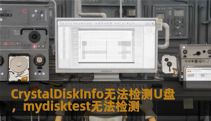 CrystalDiskInfo无法检测U盘，mydisktest无法检测