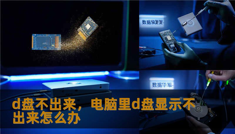 d盘不出来，电脑里d盘显示不出来怎么办