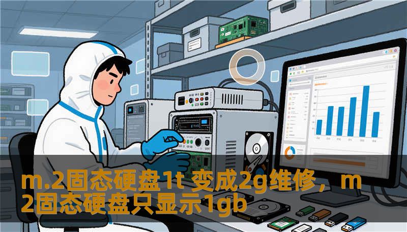 m.2固态硬盘1t 变成2g维修，m2固态硬盘只显示1gb