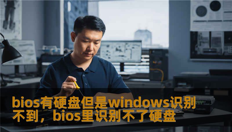 bios有硬盘但是windows识别不到，bios里识别不了硬盘