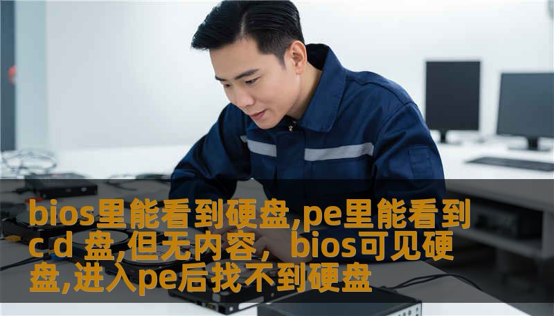 bios里能看到硬盘,pe里能看到c d 盘,但无内容，bios可见硬盘,进入pe后找不到硬盘