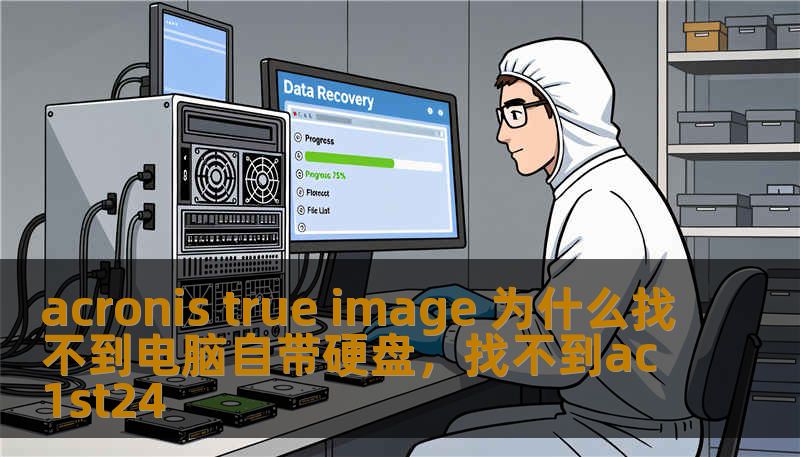 acronis true image 为什么找不到电脑自带硬盘，找不到ac1st24
