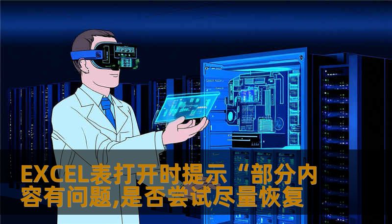 EXCEL表打开时提示“部分内容有问题,是否尝试尽量恢复