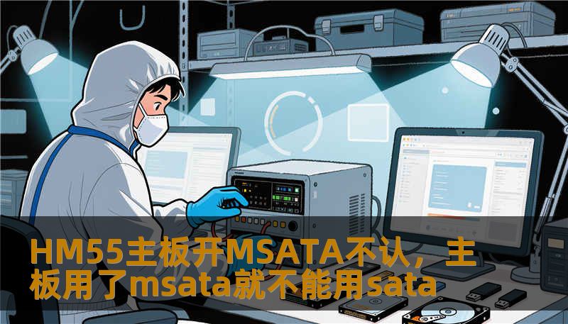 HM55主板开MSATA不认，主板用了msata就不能用sata