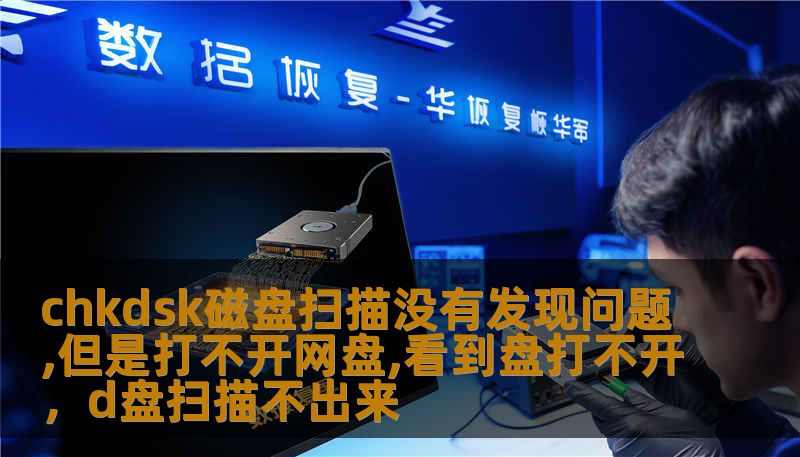 chkdsk磁盘扫描没有发现问题,但是打不开网盘,看到盘打不开，d盘扫描不出来