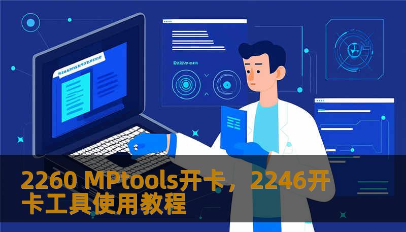 2260 MPtools开卡，2246开卡工具使用教程
