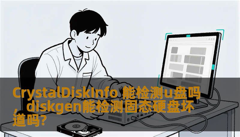 CrystalDiskInfo 能检测u盘吗，diskgen能检测固态硬盘坏道吗?