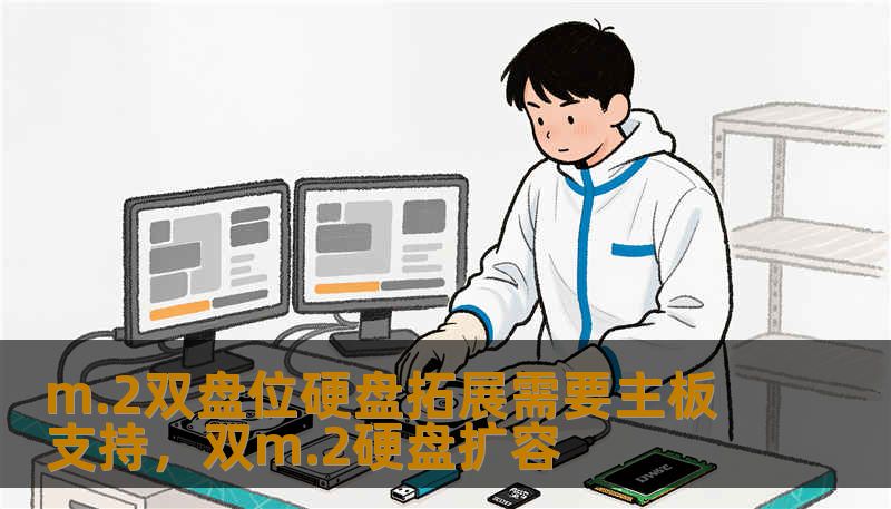 m.2双盘位硬盘拓展需要主板支持，双m.2硬盘扩容