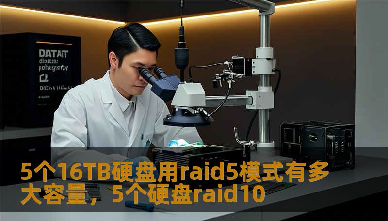 5个16TB硬盘用raid5模式有多大容量，5个硬盘raid10