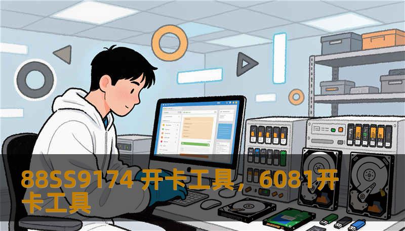 88SS9174 开卡工具，6081开卡工具