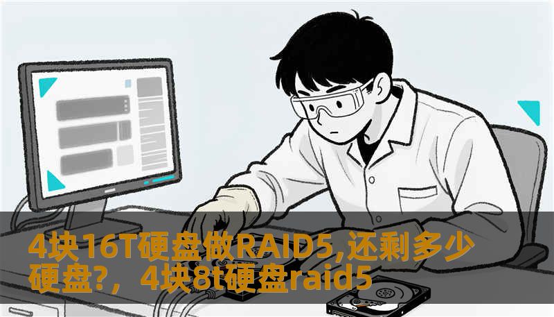 4块16T硬盘做RAID5,还剩多少硬盘?，4块8t硬盘raid5