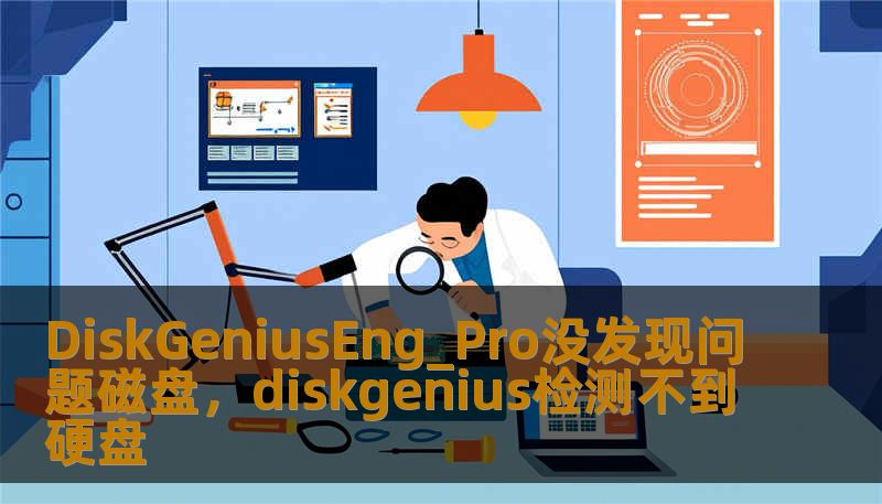 DiskGeniusEng_Pro没发现问题磁盘，diskgenius检测不到硬盘