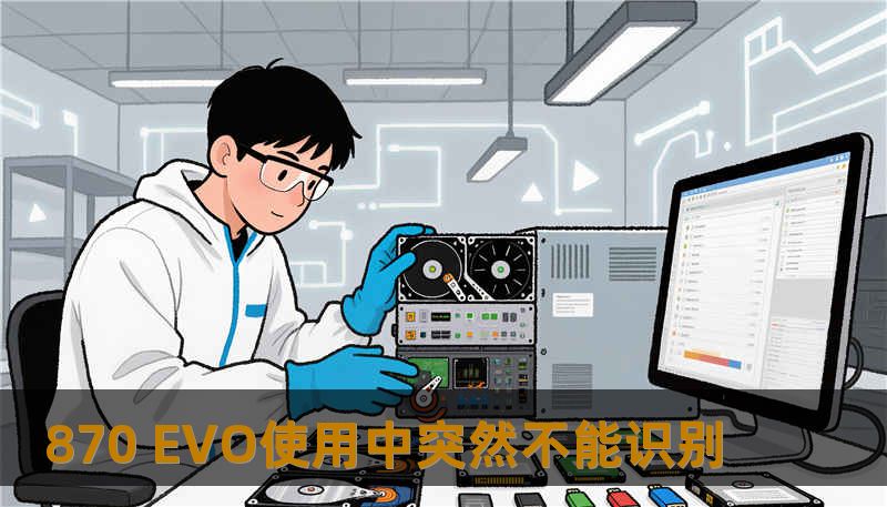 870 EVO使用中突然不能识别