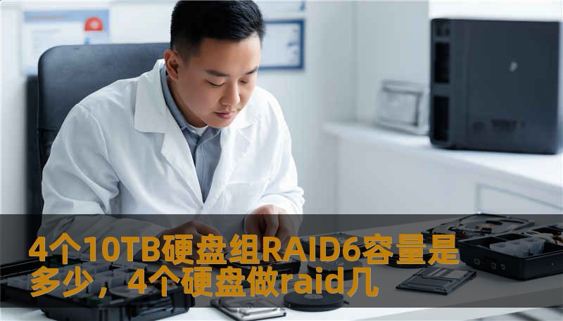 4个10TB硬盘组RAID6容量是多少，4个硬盘做raid几