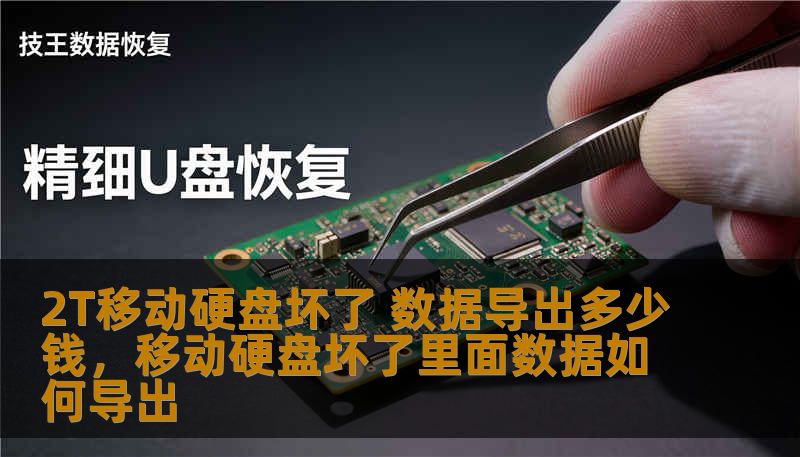 2T移动硬盘坏了 数据导出多少钱，移动硬盘坏了里面数据如何导出