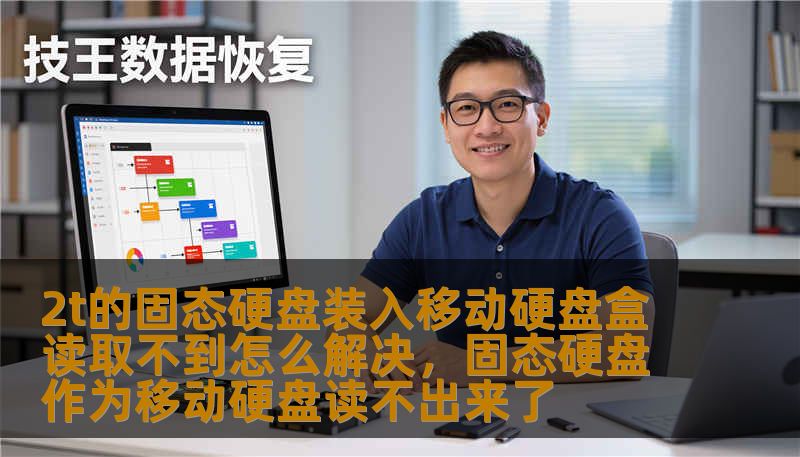 2t的固态硬盘装入移动硬盘盒读取不到怎么解决，固态硬盘作为移动硬盘读不出来了