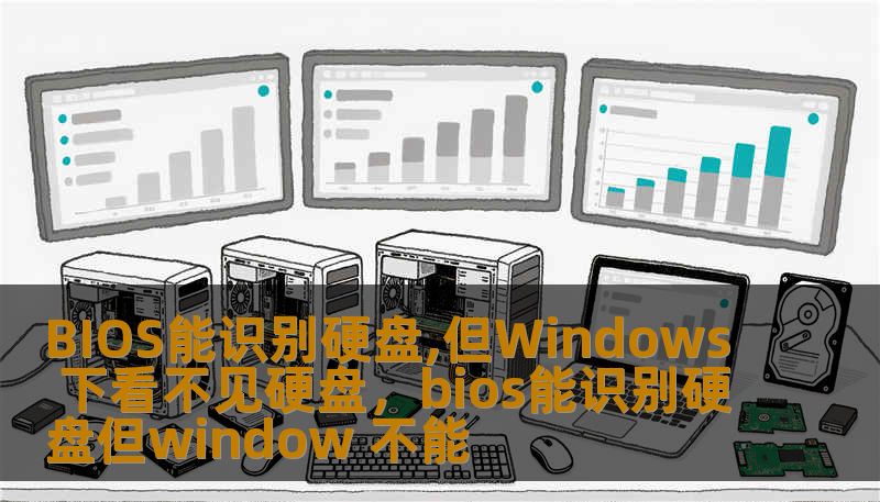 BIOS能识别硬盘,但Windows 下看不见硬盘，bios能识别硬盘但window 不能
