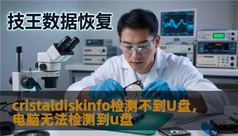 cristaldiskinfo检测不到U盘，电脑无法检测到u盘