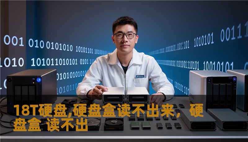 18T硬盘,硬盘盒读不出来，硬盘盒 读不出
