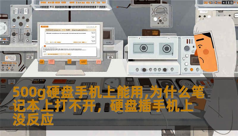 500g硬盘手机上能用,为什么笔记本上打不开，硬盘插手机上没反应