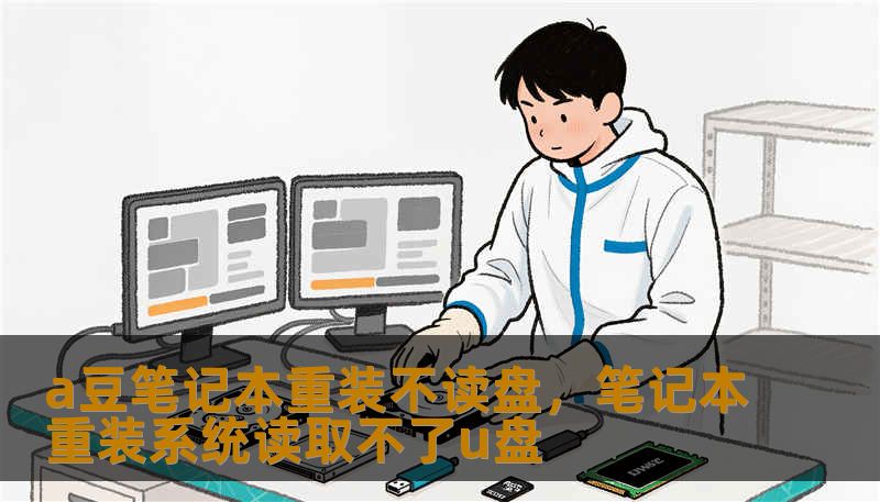 a豆笔记本重装不读盘，笔记本重装系统读取不了u盘