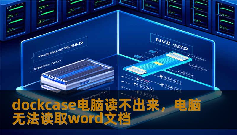 dockcase电脑读不出来，电脑无法读取word文档