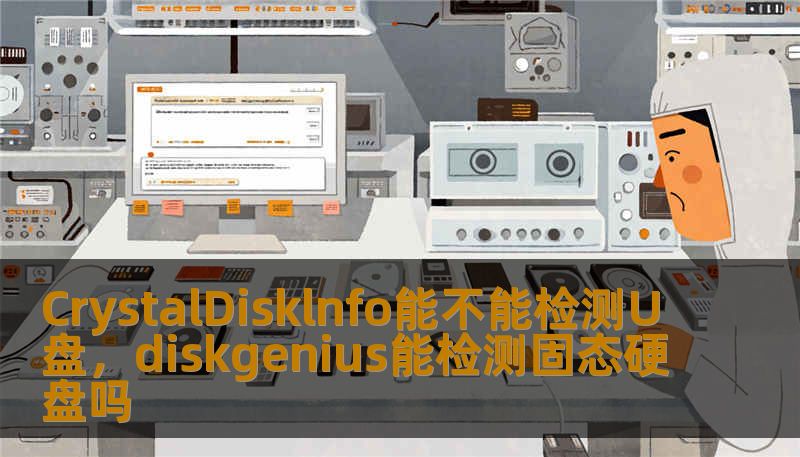 CrystalDisklnfo能不能检测U盘，diskgenius能检测固态硬盘吗