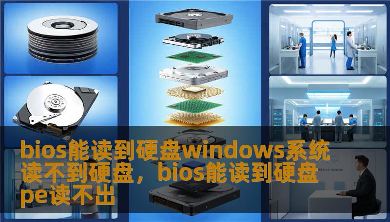 bios能读到硬盘windows系统读不到硬盘，bios能读到硬盘pe读不出