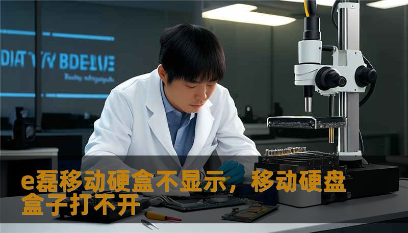 e磊移动硬盒不显示，移动硬盘盒子打不开