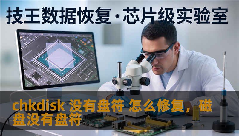 chkdisk 没有盘符 怎么修复，磁盘没有盘符