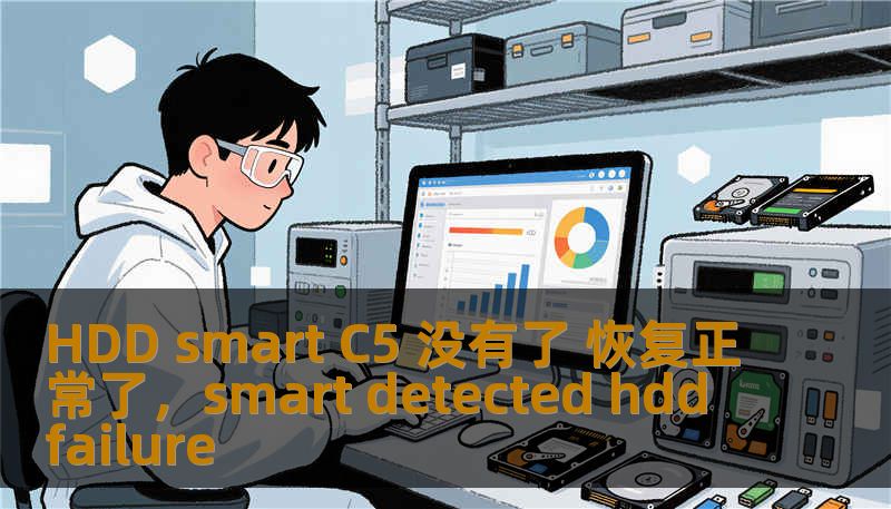 HDD smart C5 没有了 恢复正常了，smart detected hdd failure