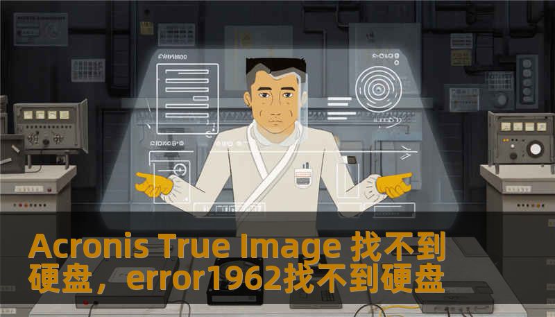 Acronis True Image 找不到硬盘，error1962找不到硬盘