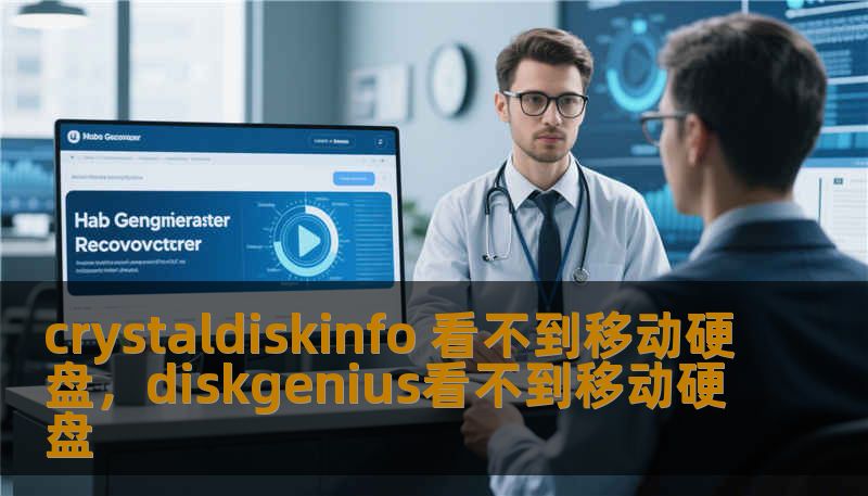 crystaldiskinfo 看不到移动硬盘，diskgenius看不到移动硬盘