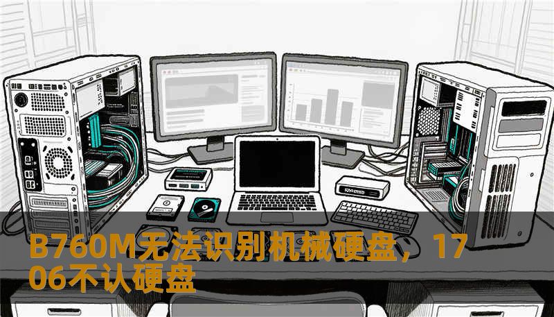 B760M无法识别机械硬盘，1706不认硬盘