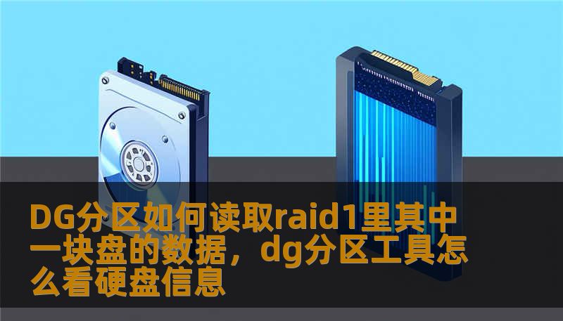 DG分区如何读取raid1里其中一块盘的数据，dg分区工具怎么看硬盘信息