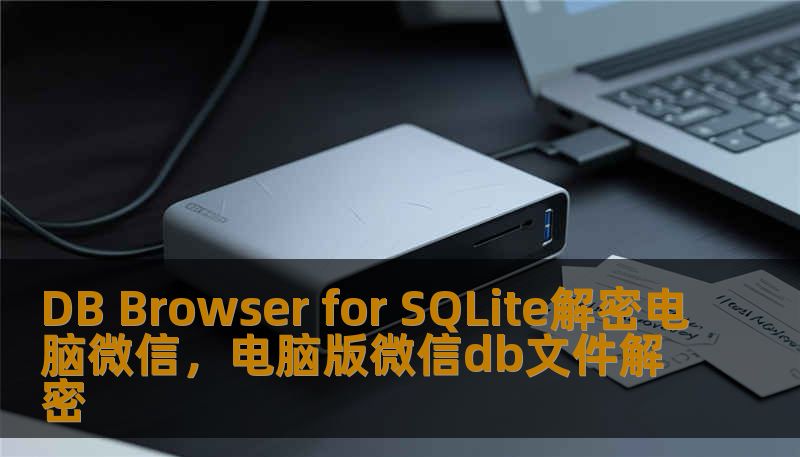 DB Browser for SQLite解密电脑微信，电脑版微信db文件解密