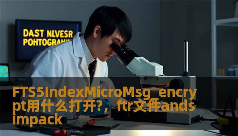 FTS5IndexMicroMsg_encrypt用什么打开?，ftr文件andsimpack