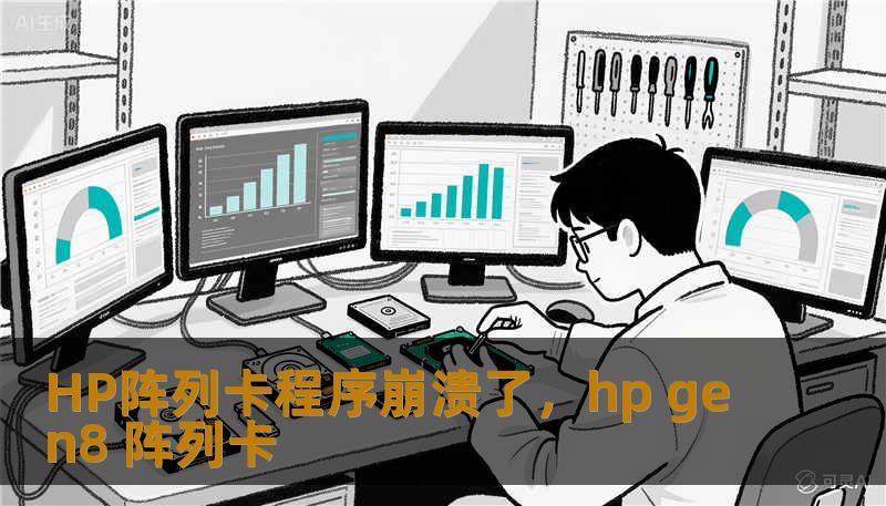 HP阵列卡程序崩溃了，hp gen8 阵列卡