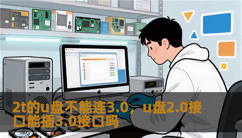 2t的u盘不能连3.0，u盘2.0接口能插3.0接口吗