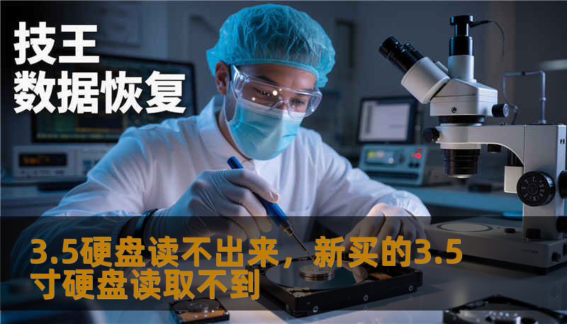 3.5硬盘读不出来，新买的3.5寸硬盘读取不到