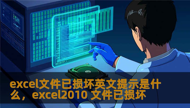 excel文件已损坏英文提示是什么，excel2010 文件已损坏