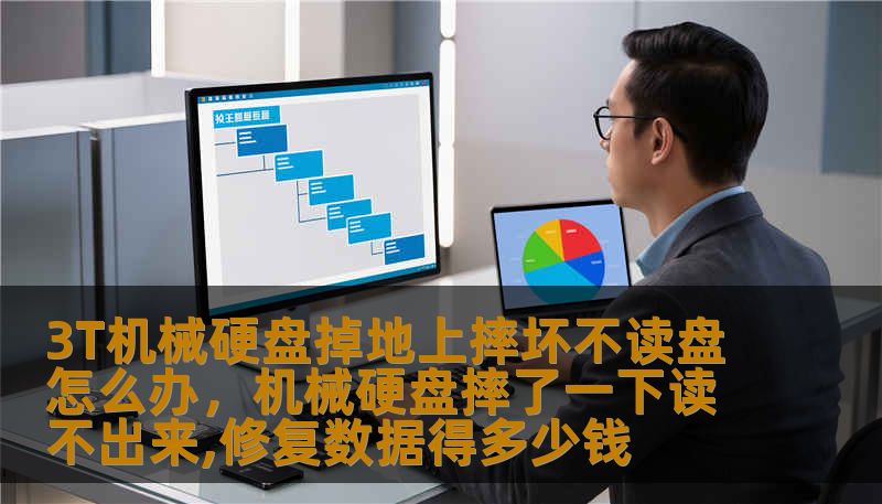 3T机械硬盘掉地上摔坏不读盘怎么办，机械硬盘摔了一下读不出来,修复数据得多少钱