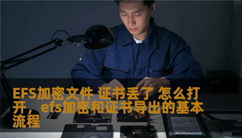 EFS加密文件 证书丢了 怎么打开，efs加密和证书导出的基本流程