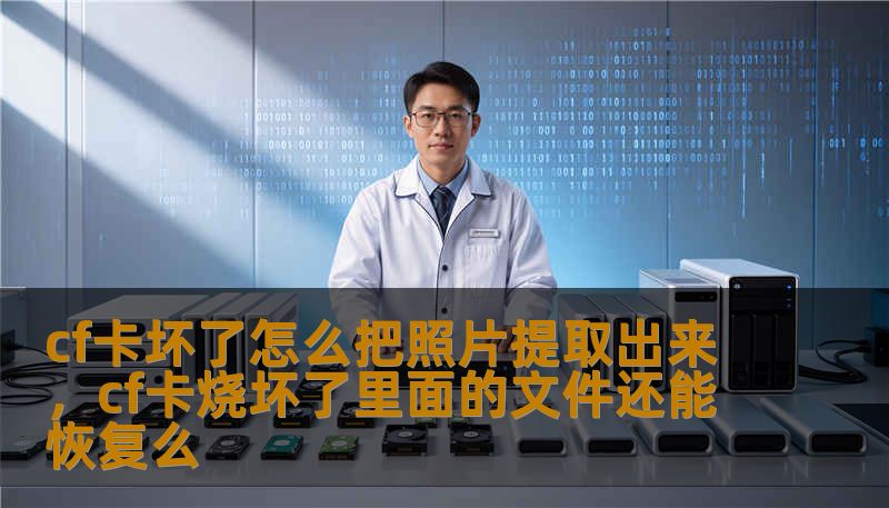 cf卡坏了怎么把照片提取出来，cf卡烧坏了里面的文件还能恢复么