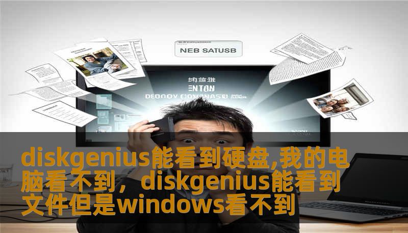 diskgenius能看到硬盘,我的电脑看不到，diskgenius能看到文件但是windows看不到